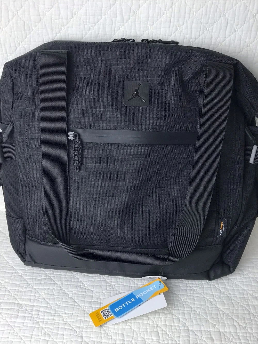 Air Jordan Cordura Tote Bag 40L Unisex One SZ Black MA9016-023